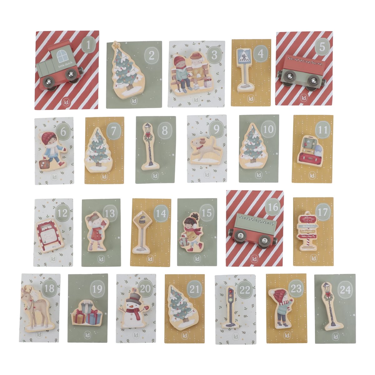 Little Dutch Advendikalender rongijaamaga ´Christmas´ - Image 6