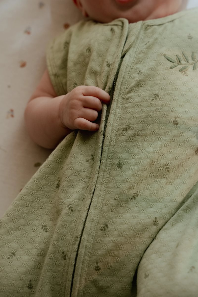 Little Dutch Suvine magamiskott ´Pure Sage` 90 cm - Image 6