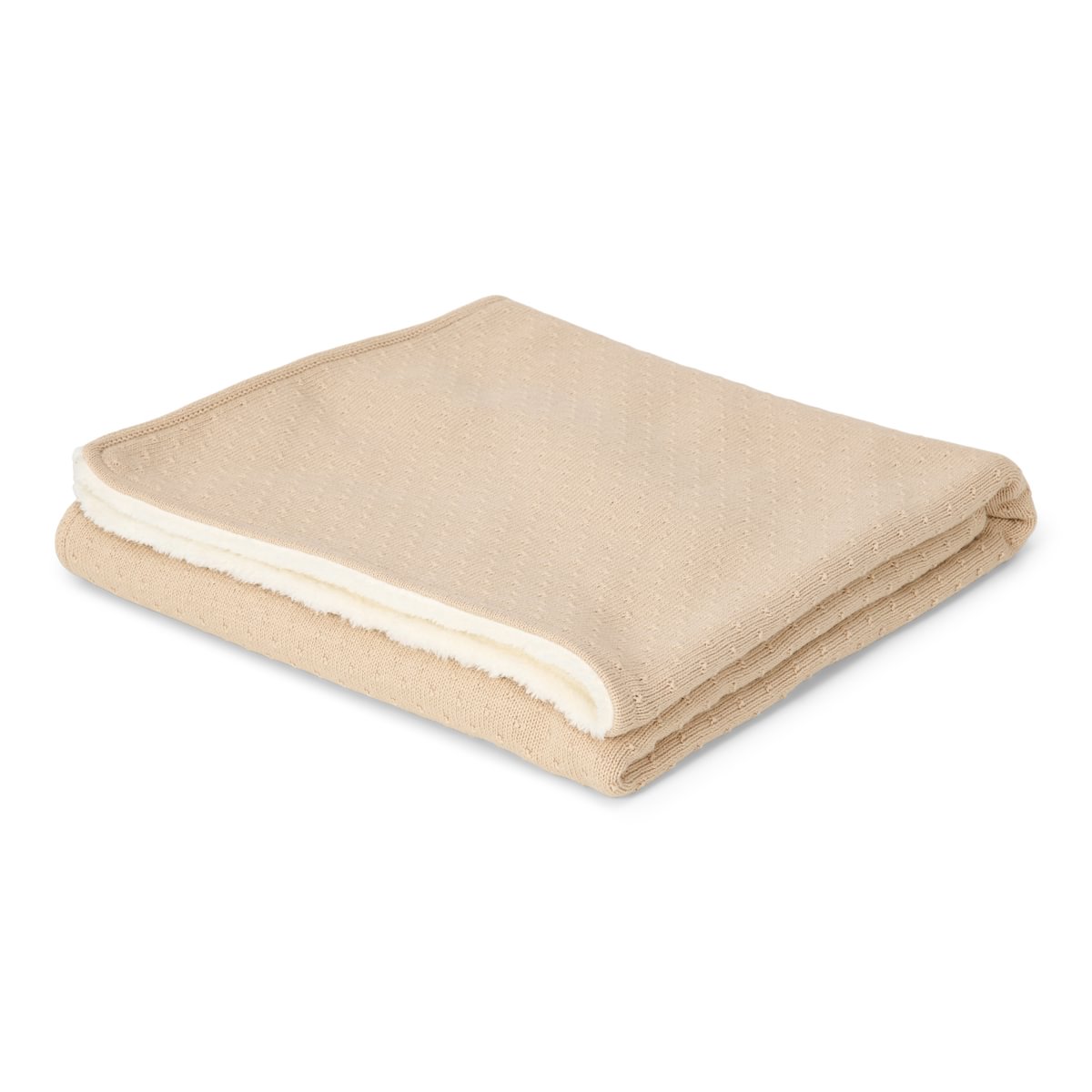 Little Dutch Suur tekk kootud `Pure Soft Beige´ 110×140 cm - Image 2