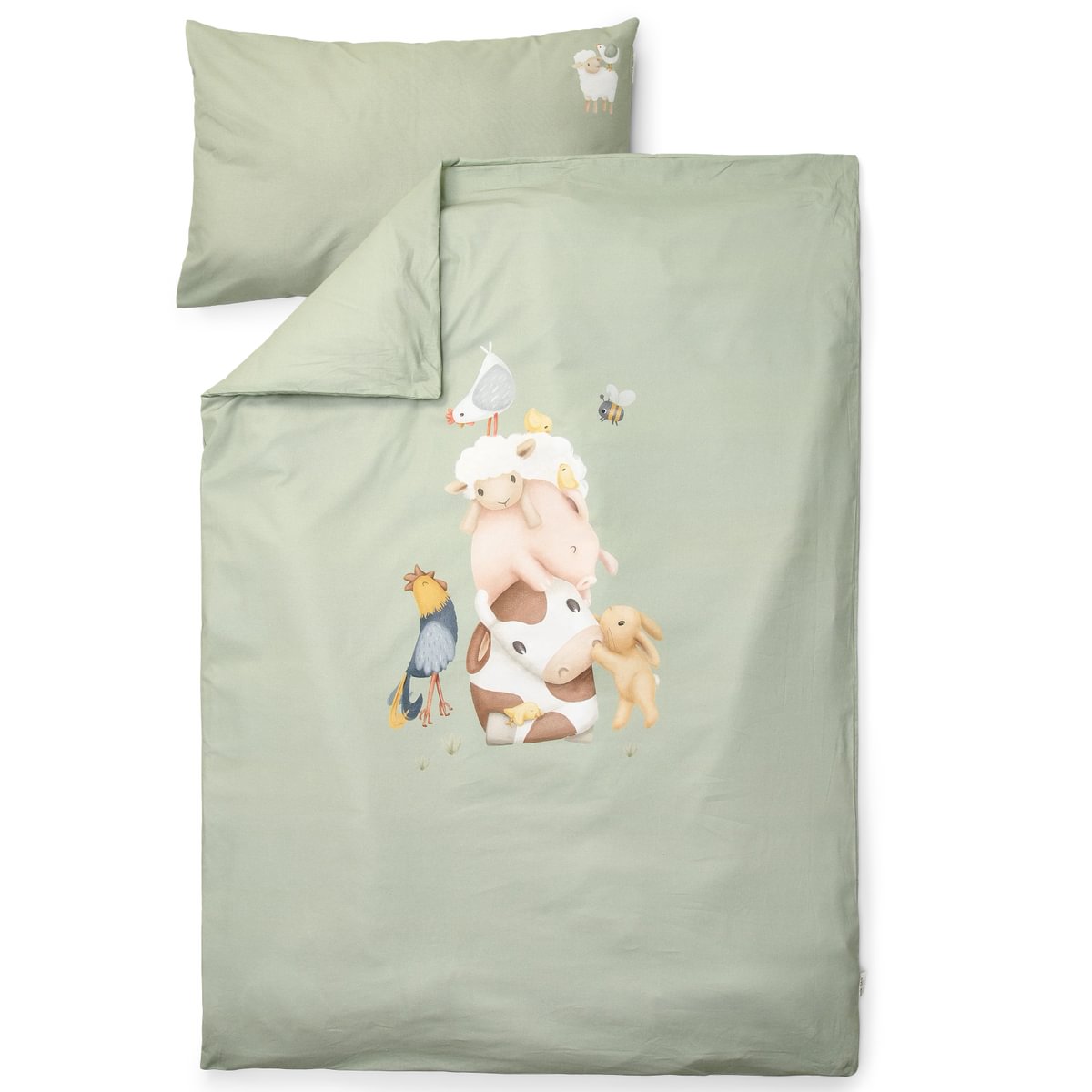 Little Dutch Voodipesukomplekt ´Little Farm´ 100x140 cm + 40x60 cm