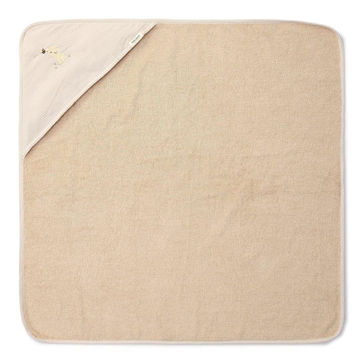 Little Dutch Vannirätik kapuutsiga ´Baby Bunny` 75x75 cm - Image 2