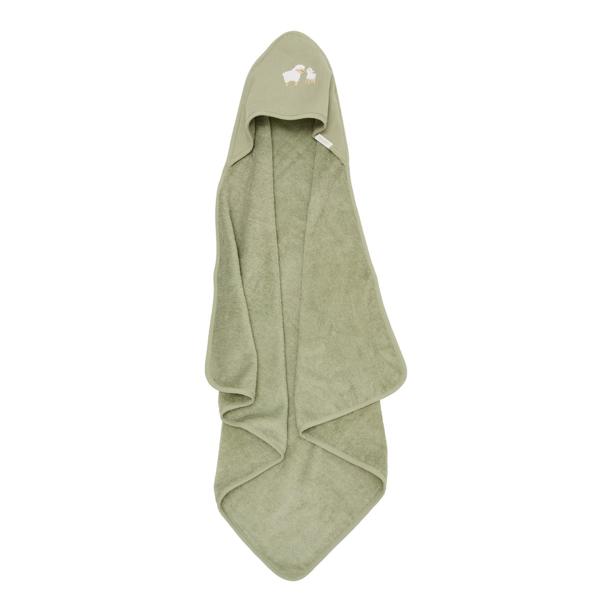 Little Dutch Vannirätik kapuutsiga ´Little Farm` 100x100 cm