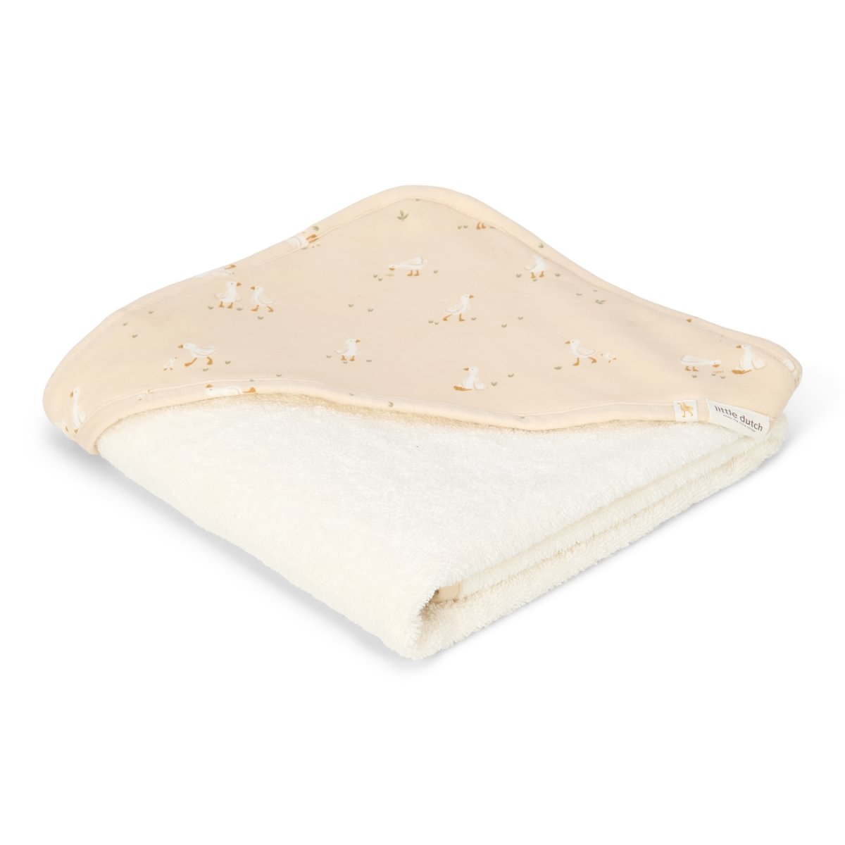 Little Dutch Vannirätik kapuutsiga ´Little Goose` 75x75 cm - Image 3