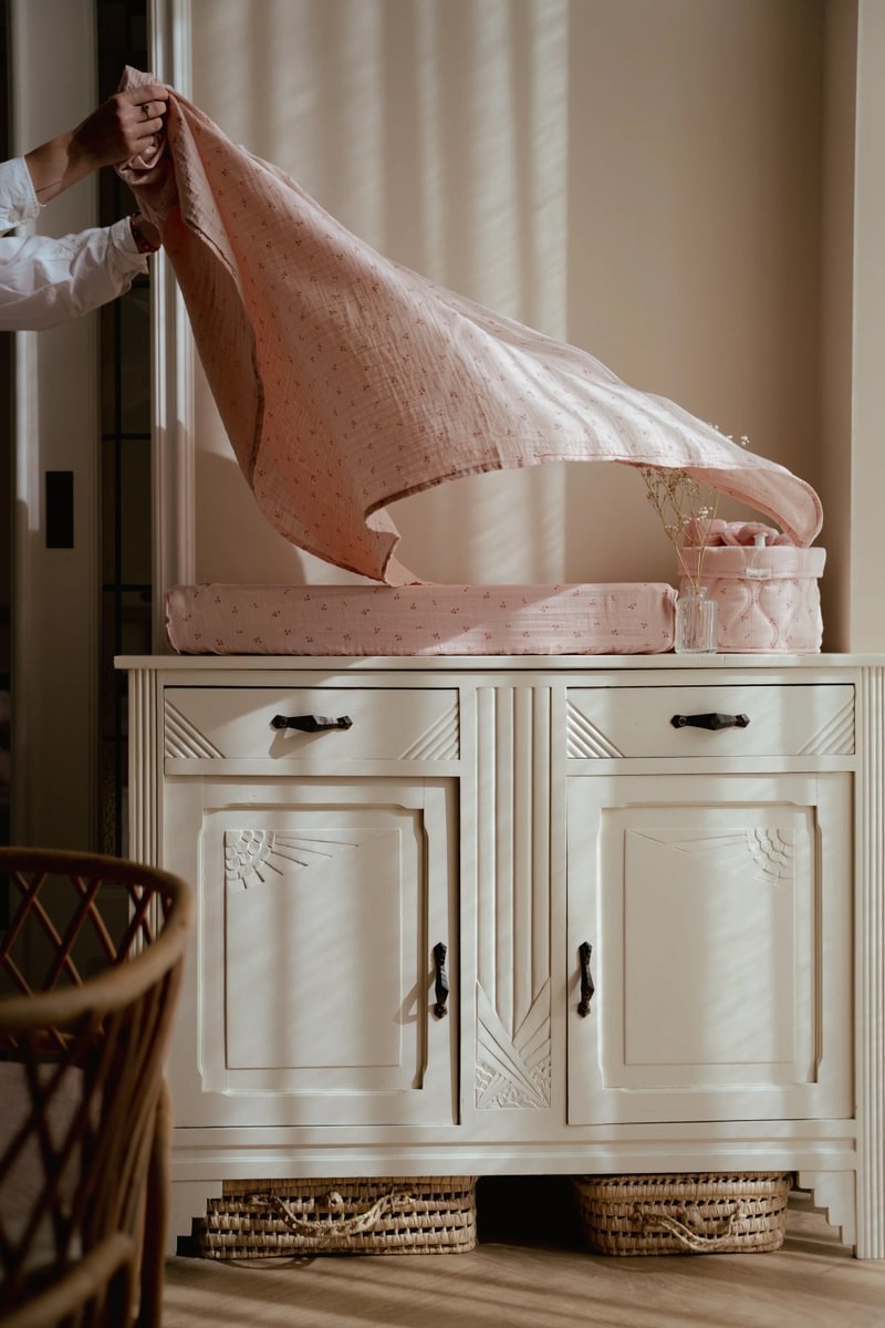 Little Dutch Musliintekike `Pure Blossom´ 120 x 120 cm - Image 4