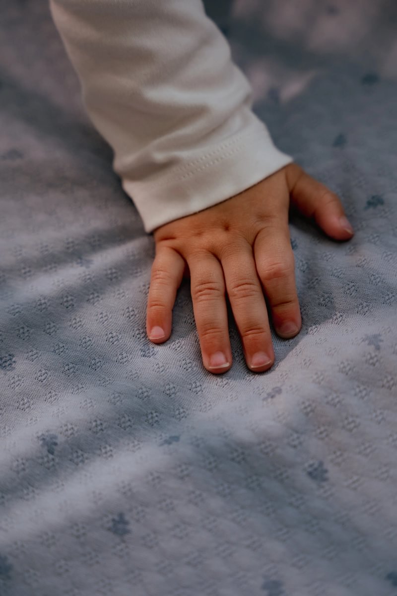 Little Dutch Suur tekk `Pure Denim Blue´ 110×140 cm - Image 5