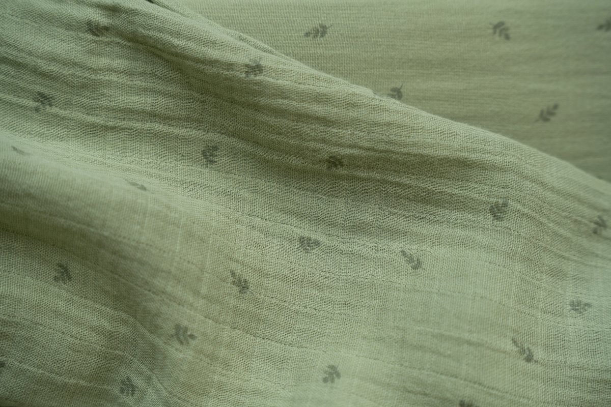 Little Dutch Musliintekike `Pure Sage´ 120 x 120 cm - Image 7