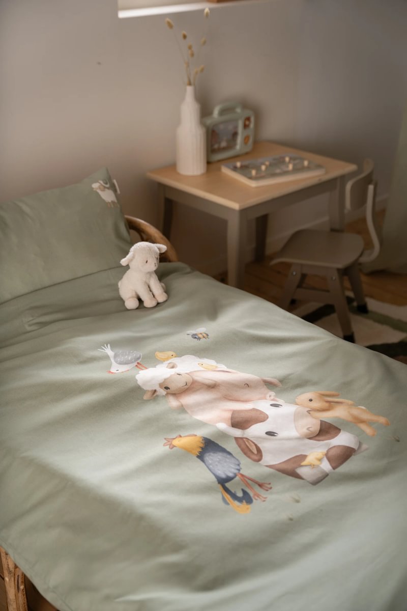 Little Dutch Voodipesukomplekt ´Little Farm´ 100x140 cm + 40x60 cm - Image 5