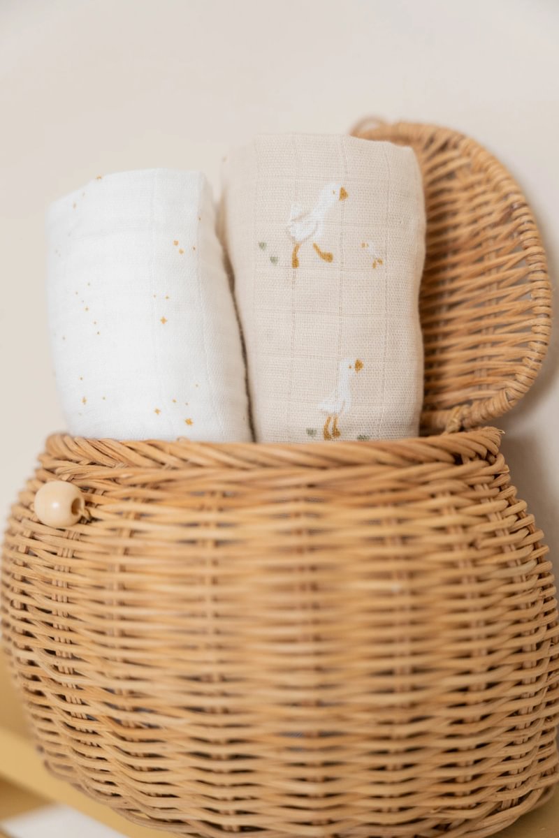 Little Dutch Tekikeste komplekt musliinist `Little Goose´ 70 x 70 cm - Image 4