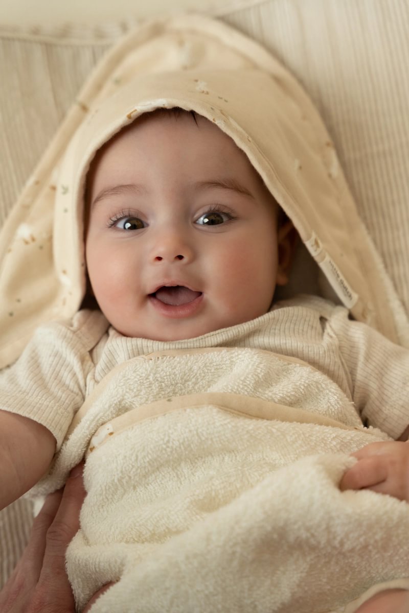 Little Dutch Vannirätik kapuutsiga ´Little Goose` 75x75 cm - Image 8