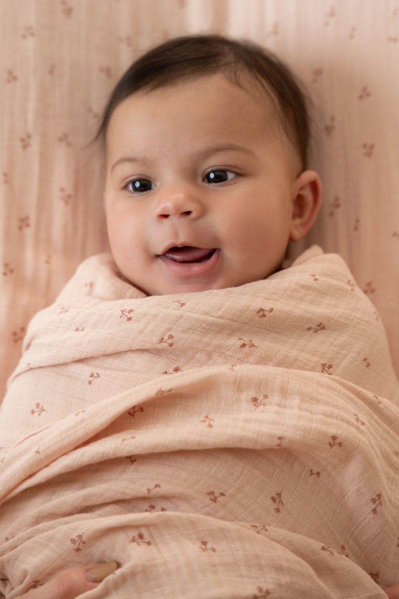 Little Dutch Musliintekike `Pure Blossom´ 120 x 120 cm - Image 2