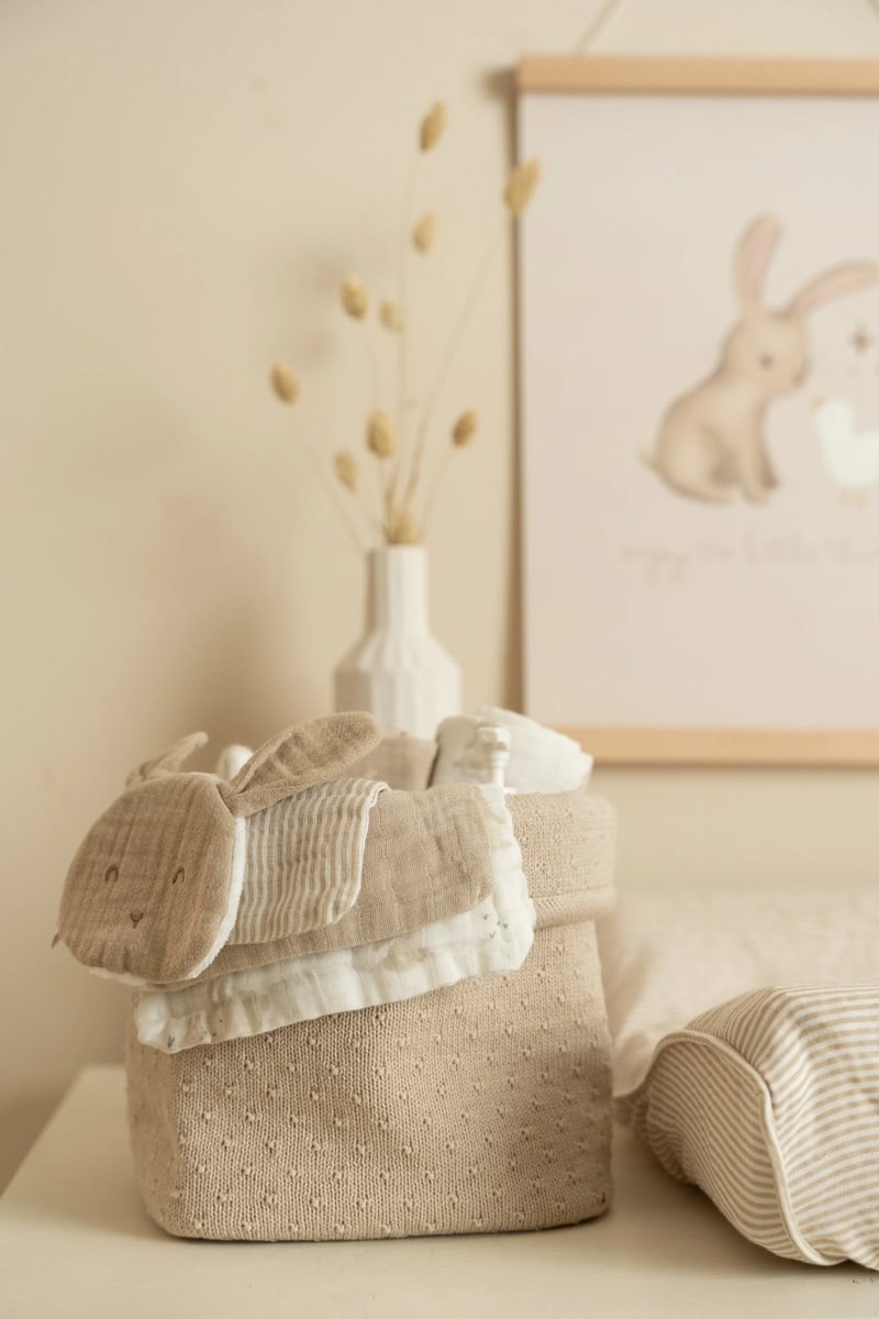Little Dutch Hoiukorv väike ´Pure Soft Beige` kootud - Image 3