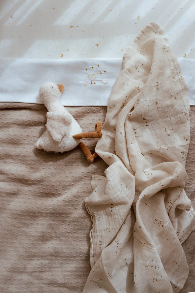 Little Dutch Suur tekk kootud `Pure Soft Beige´ 110×140 cm - Image 6