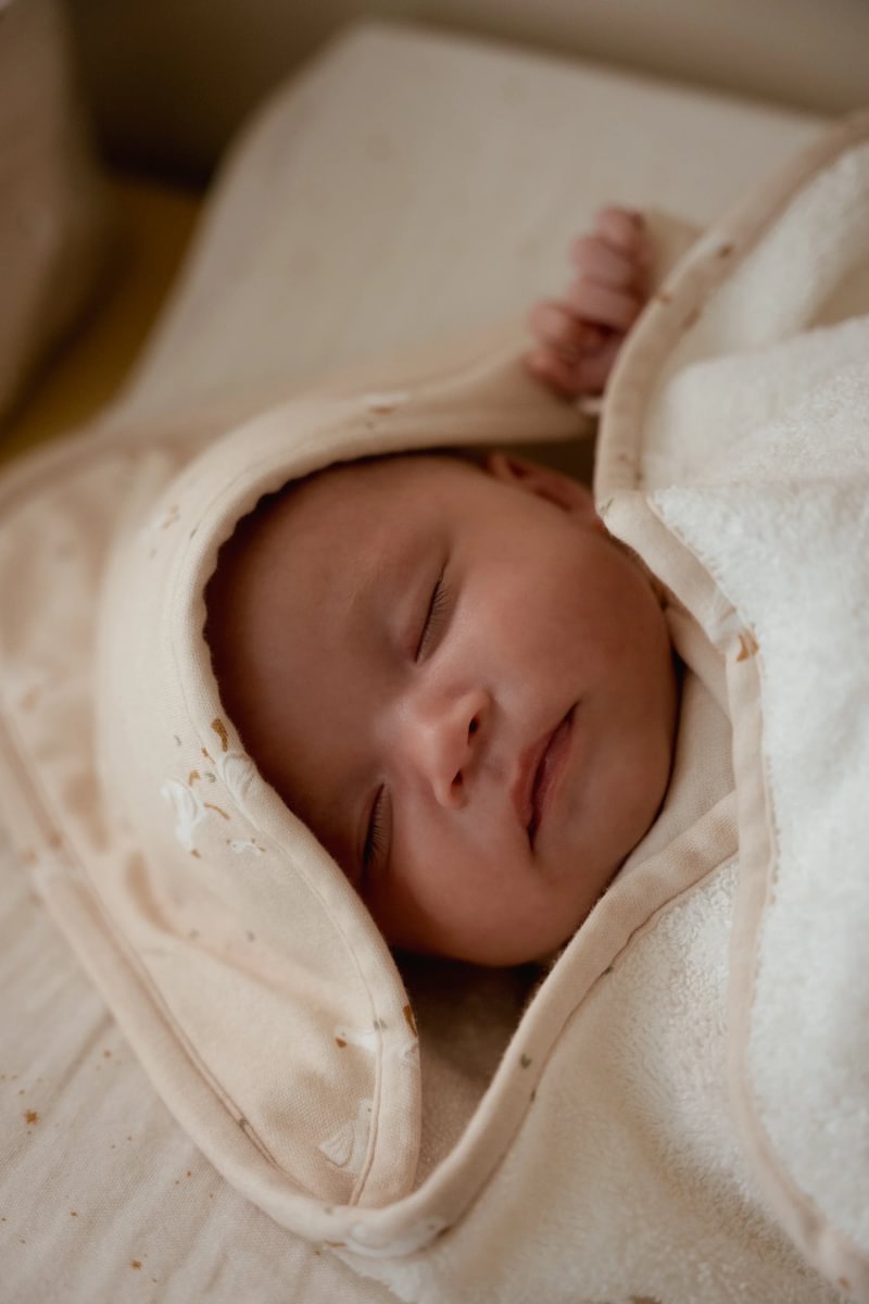 Little Dutch Vannirätik kapuutsiga ´Little Goose` 75x75 cm - Image 6