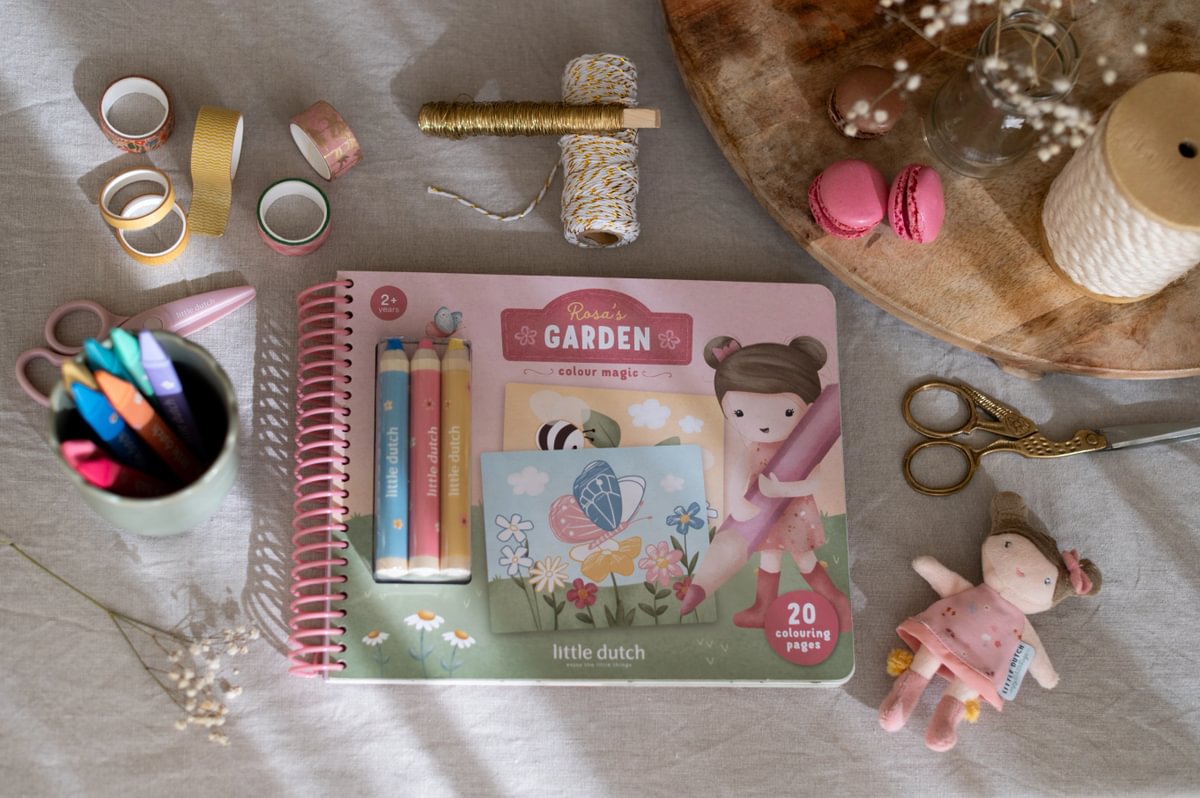 Little Dutch Võluvärviraamat ´Rosa & Friends´ - Image 3