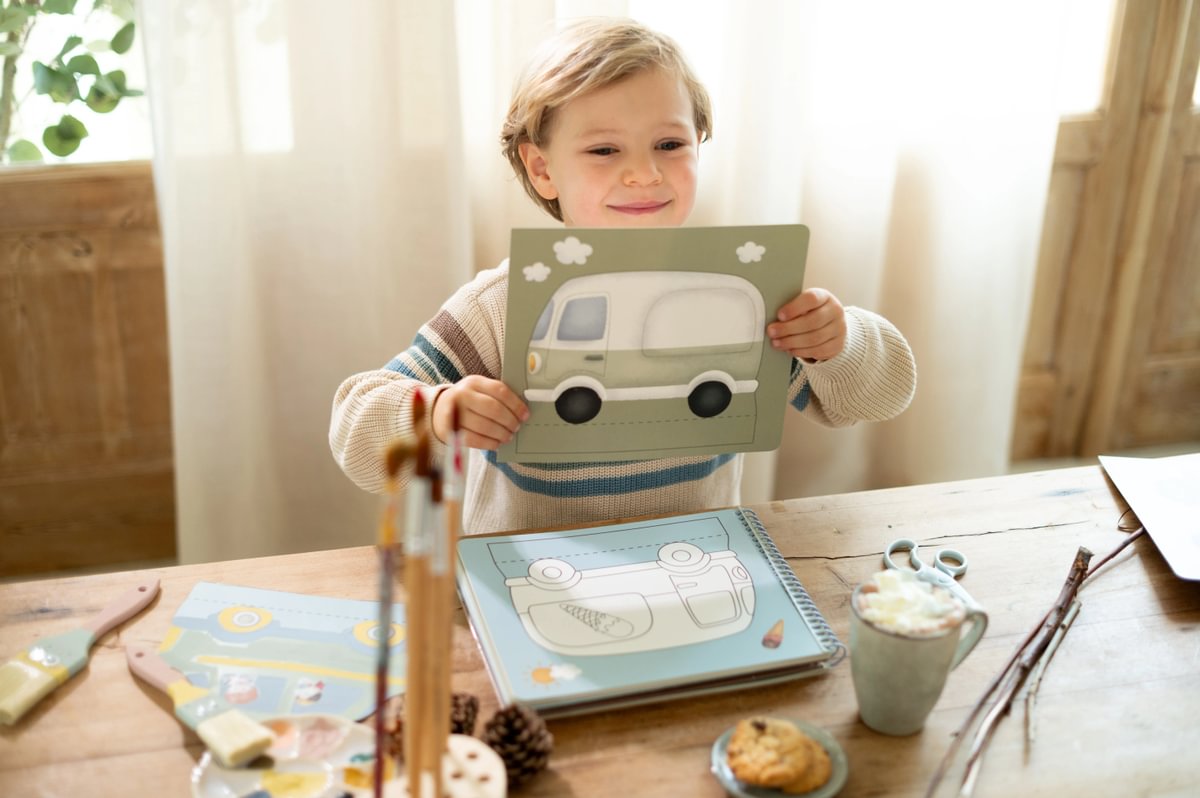 Little Dutch Meisterdamisraamat ´Jim & Friends autod´ - Image 17