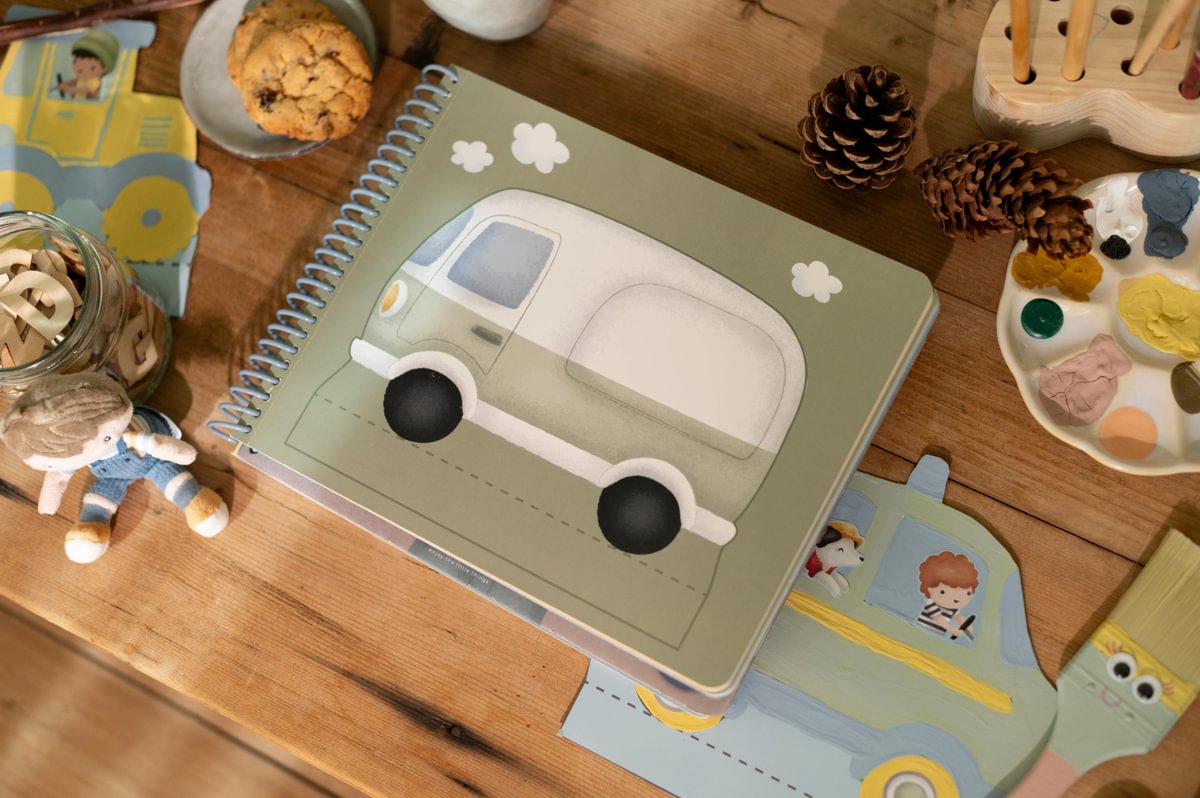 Little Dutch Meisterdamisraamat ´Jim & Friends autod´ - Image 12