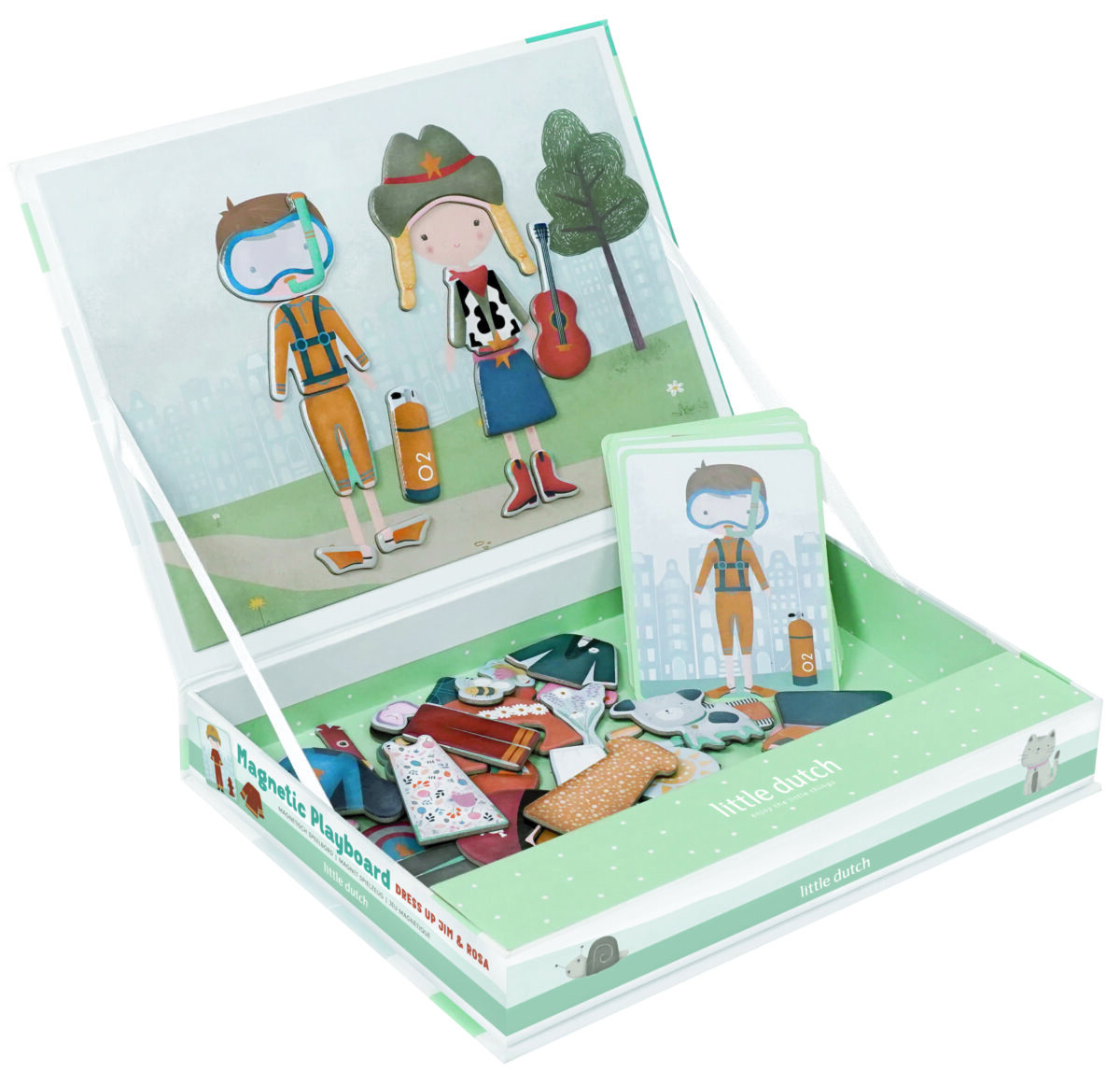 Little Dutch Magnetpusle ´Jim & Rosa´ FSC - Image 4