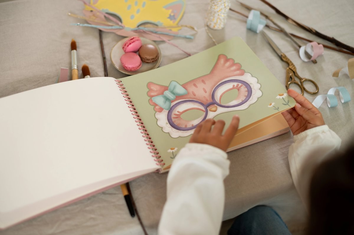 Little Dutch Meisterdamisraamat ´Rosa & Friends maskid´ - Image 12