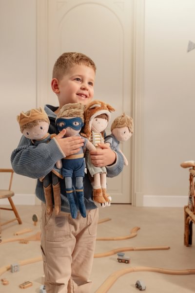 Little Dutch Kaisunukk Superkangelane Jim 35 cm GRS - Image 5