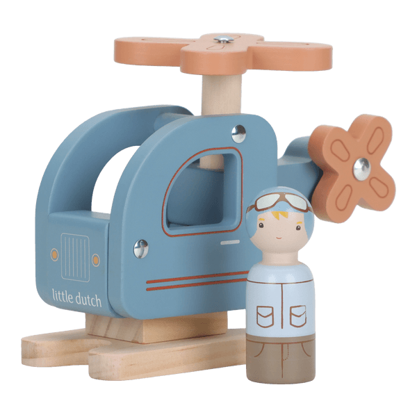 Little Dutch Helikopter FSC puidust