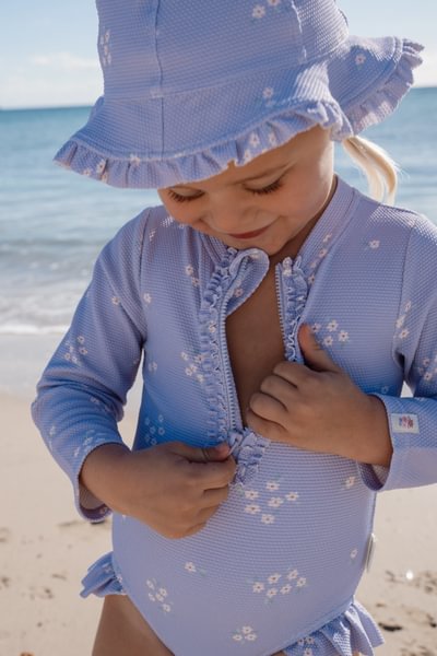 Little Dutch Ujumistrikoo pikkade varrukate ja volangidega ´Dreamy Lavender´ 86/92 - Image 8