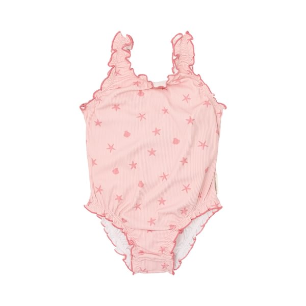 Little Dutch Ujumistrikoo volangidega ´Dreamy Seashells´ 86/92