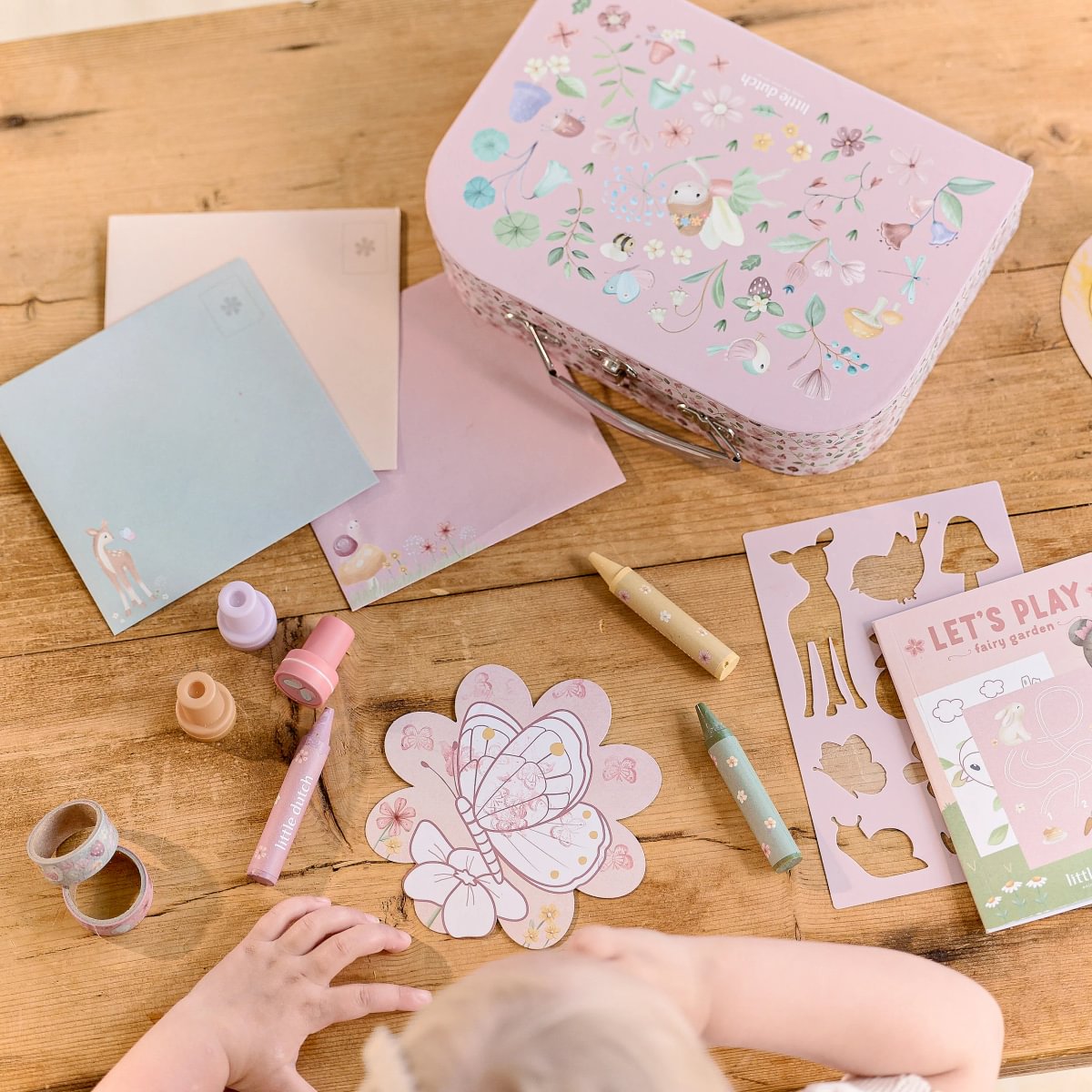 Little Dutch Käsitöökohver ´Rosa & Fairy Garden´ - Pilt 6