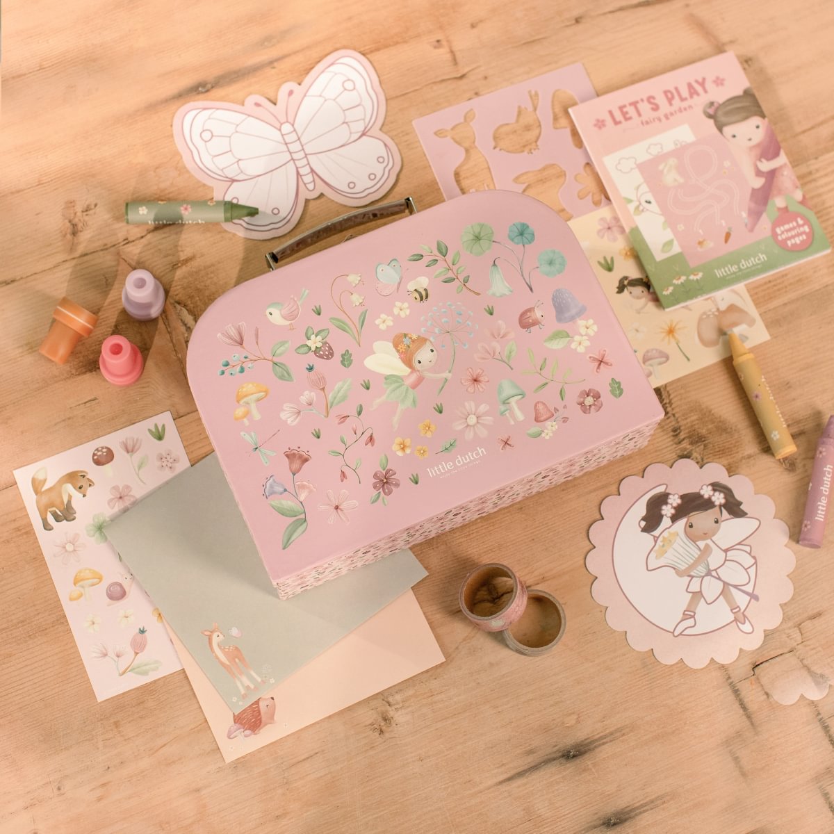 Little Dutch Käsitöökohver ´Rosa & Fairy Garden´ - Pilt 5
