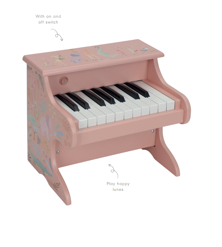 Little Dutch Klaver ´Safari Friends Pink´ FSC puidust - Image 16