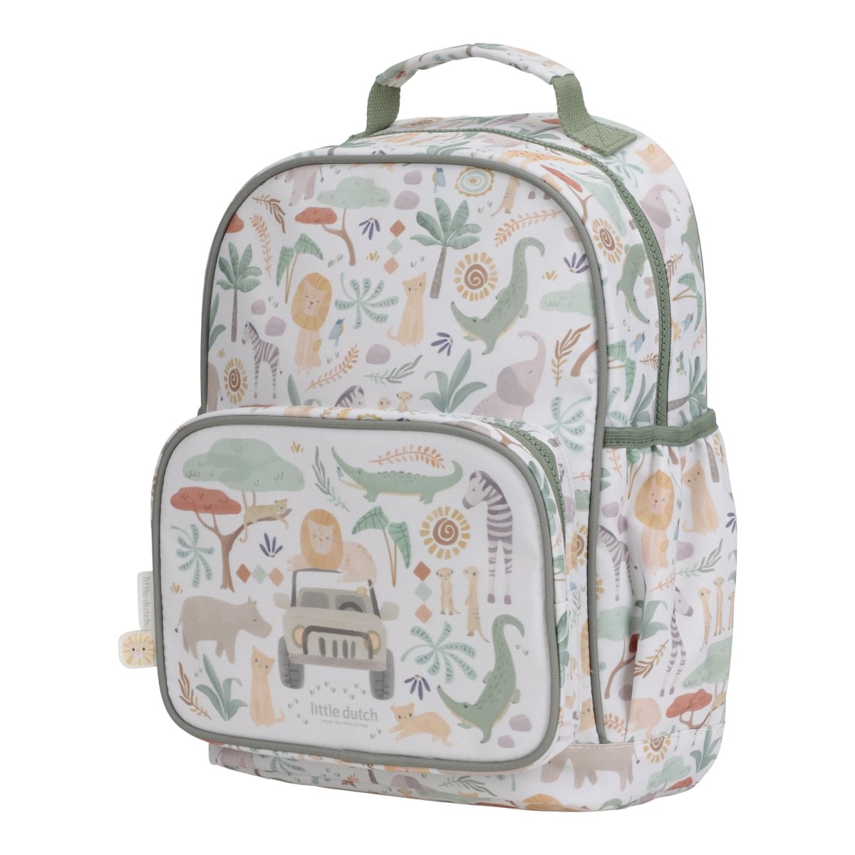 Little Dutch Laste suur seljakott 35 cm ´Safari Friends´ - Pilt 3