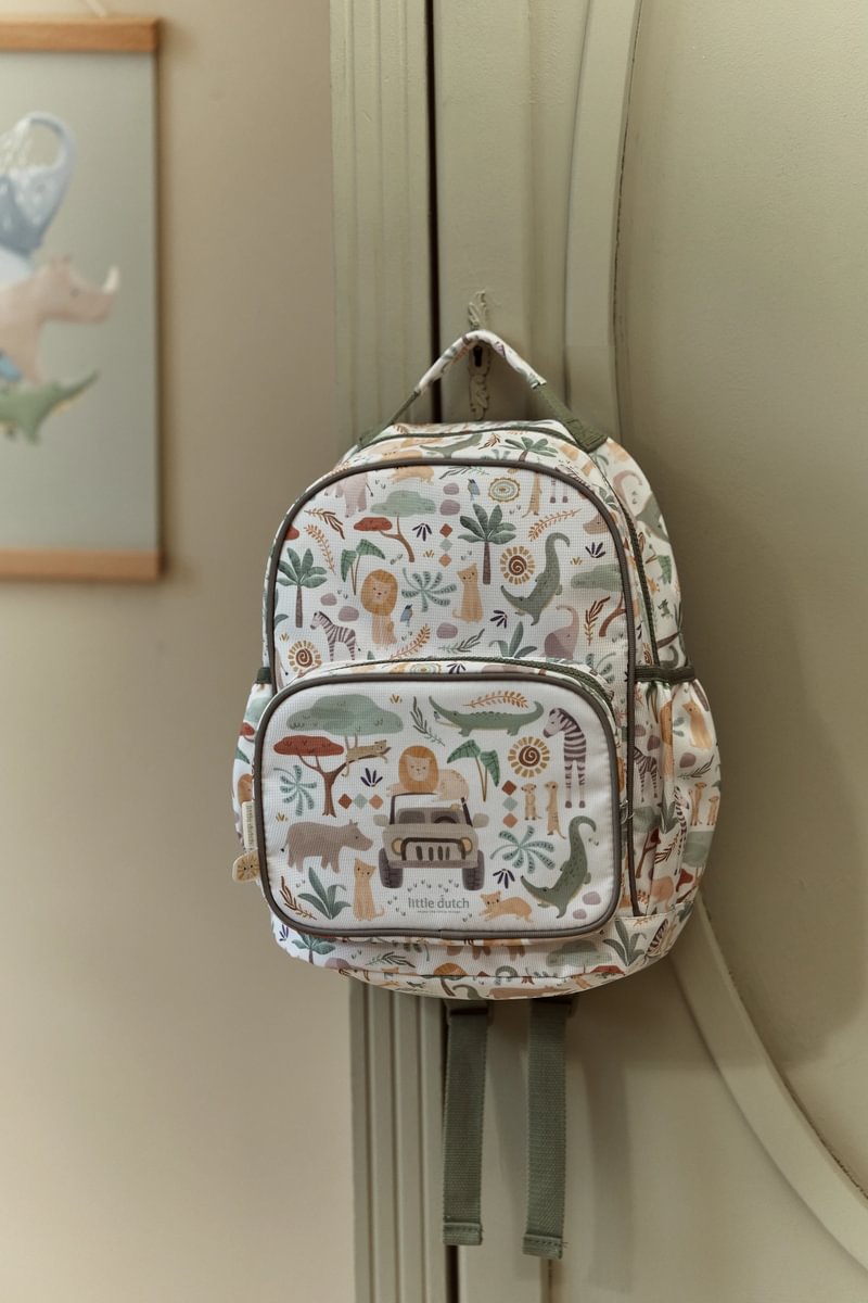 Little Dutch Laste suur seljakott 35 cm ´Safari Friends´ - Pilt 8