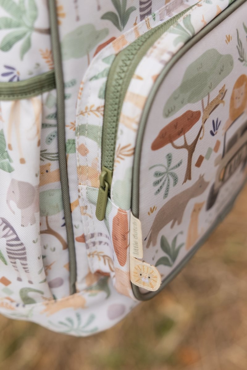 Little Dutch Laste suur seljakott 35 cm ´Safari Friends´ - Pilt 9