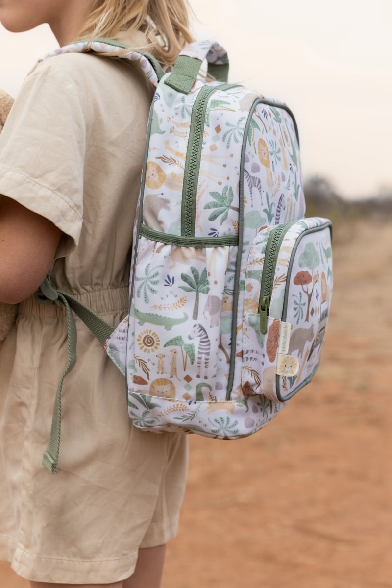 Little Dutch Laste suur seljakott 35 cm ´Safari Friends´ - Pilt 7
