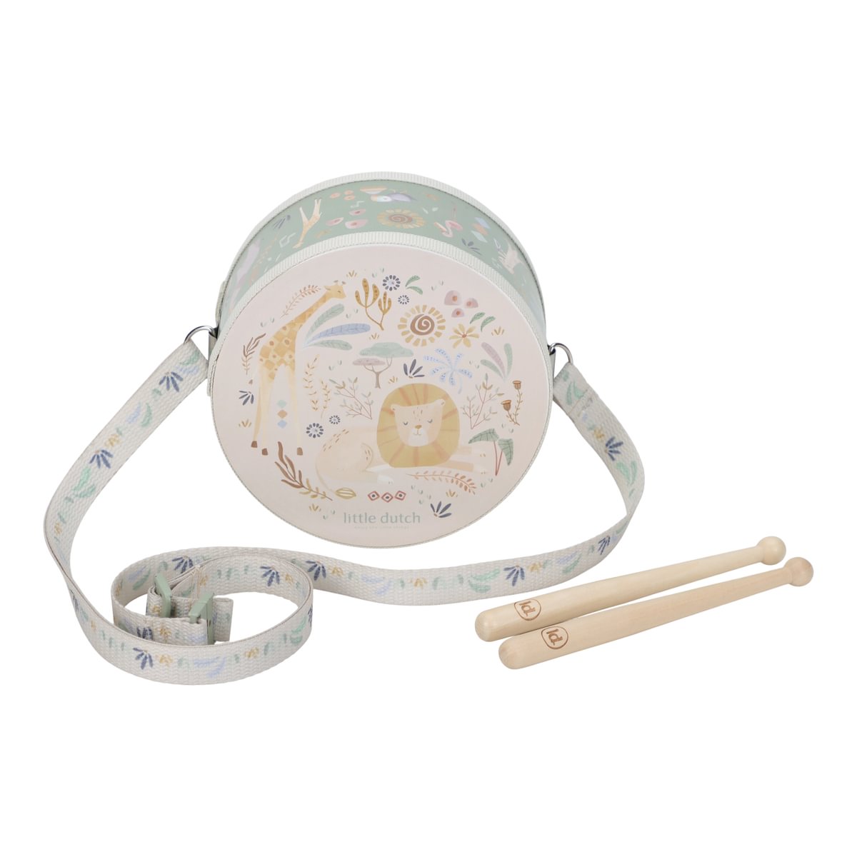 Little Dutch Trummikomplekt ´Safari Friends´ FSC puidust