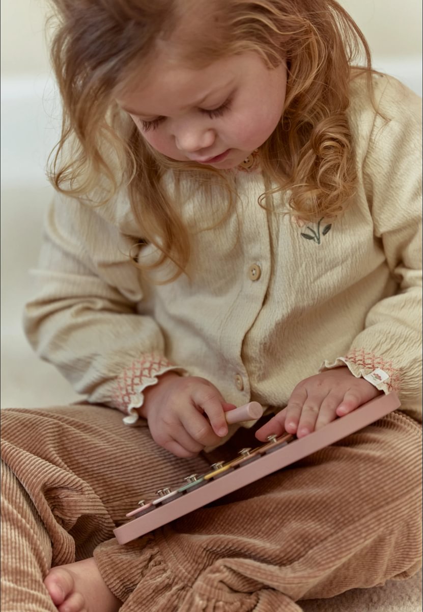 Little Dutch Muusikariistade komplekt ´Safari Friends Pink´ FSC puidust - Image 10