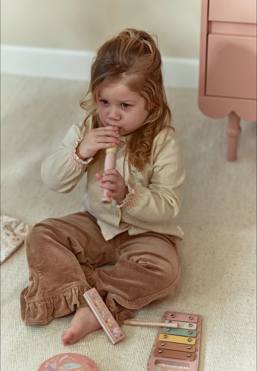 Little Dutch Muusikariistade komplekt ´Safari Friends Pink´ FSC puidust - Image 8