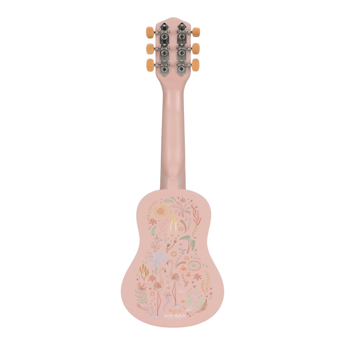 Little Dutch Kitarr ´Safari Friends Pink´ FSC puidust - Image 3