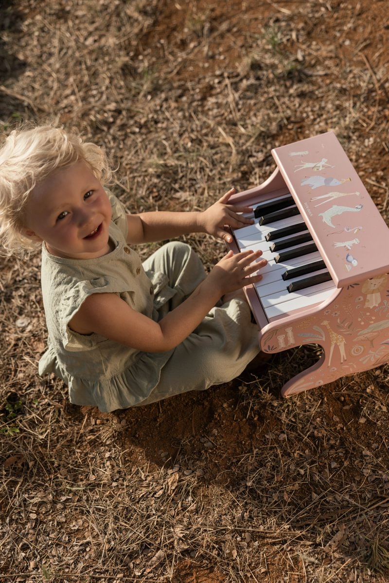 Little Dutch Klaver ´Safari Friends Pink´ FSC puidust - Image 10