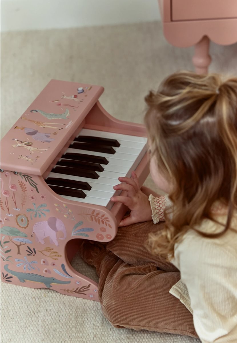 Little Dutch Klaver ´Safari Friends Pink´ FSC puidust - Image 12