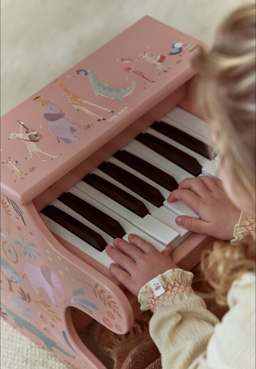 Little Dutch Klaver ´Safari Friends Pink´ FSC puidust - Image 13