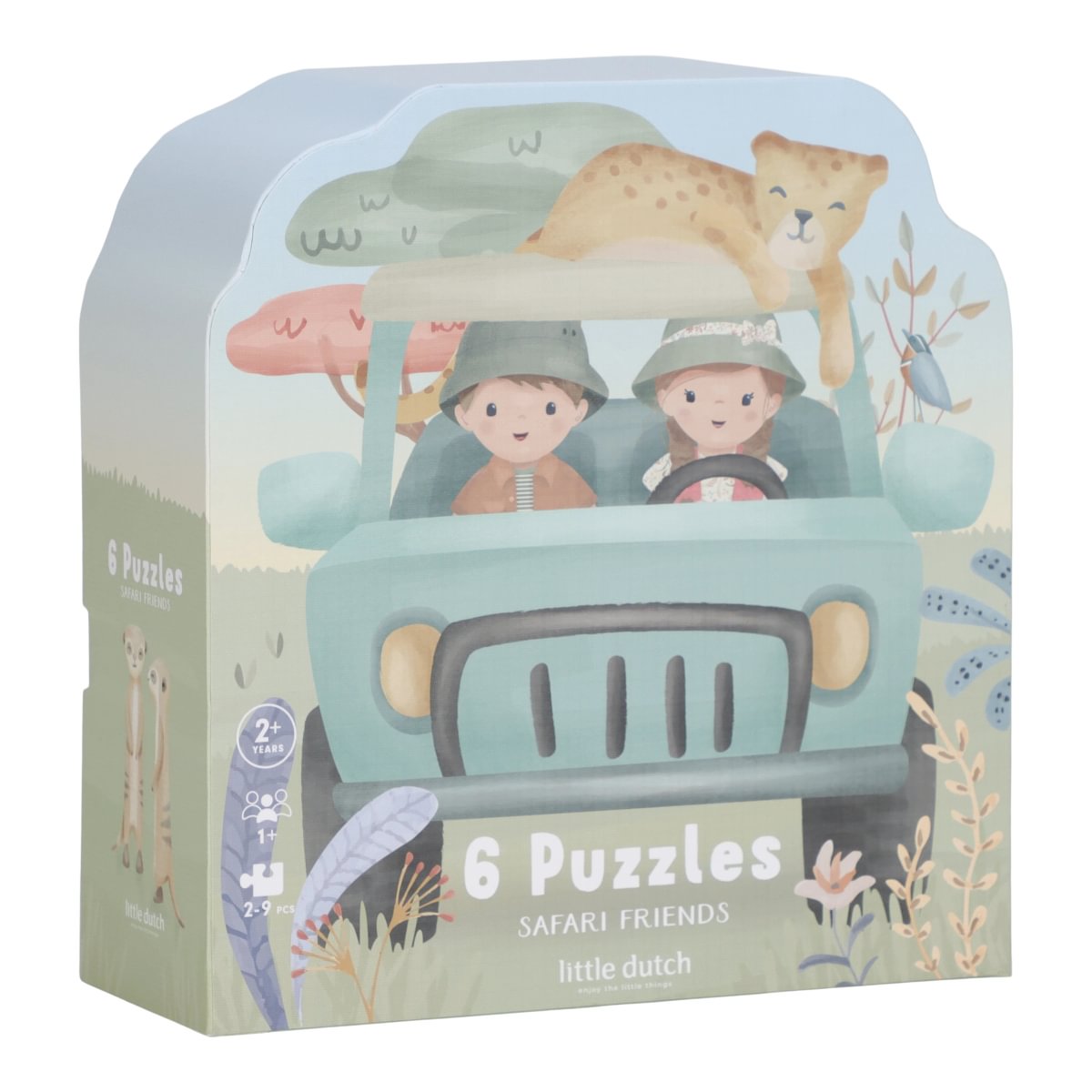 Little Dutch Pusle 6-ühes ´Safari Friends´ FSC