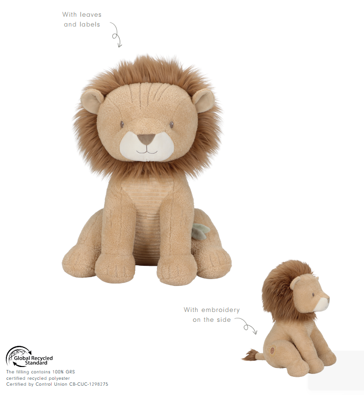 Little Dutch Lõvi kaisutamiseks XL 60 cm ´Safari Friends´ GRS - Pilt 12