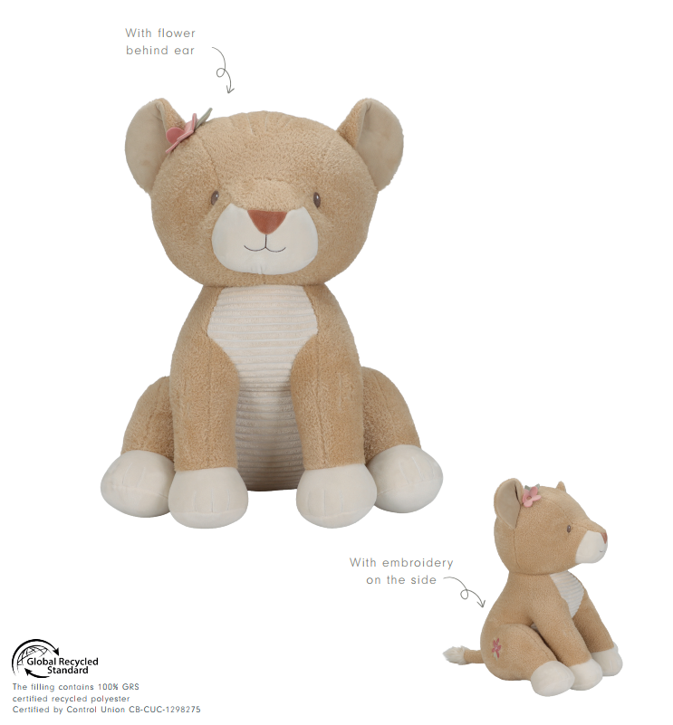 Little Dutch Lõvike kaisutamiseks XL 60 cm ´Safari Friends´ GRS - Pilt 11