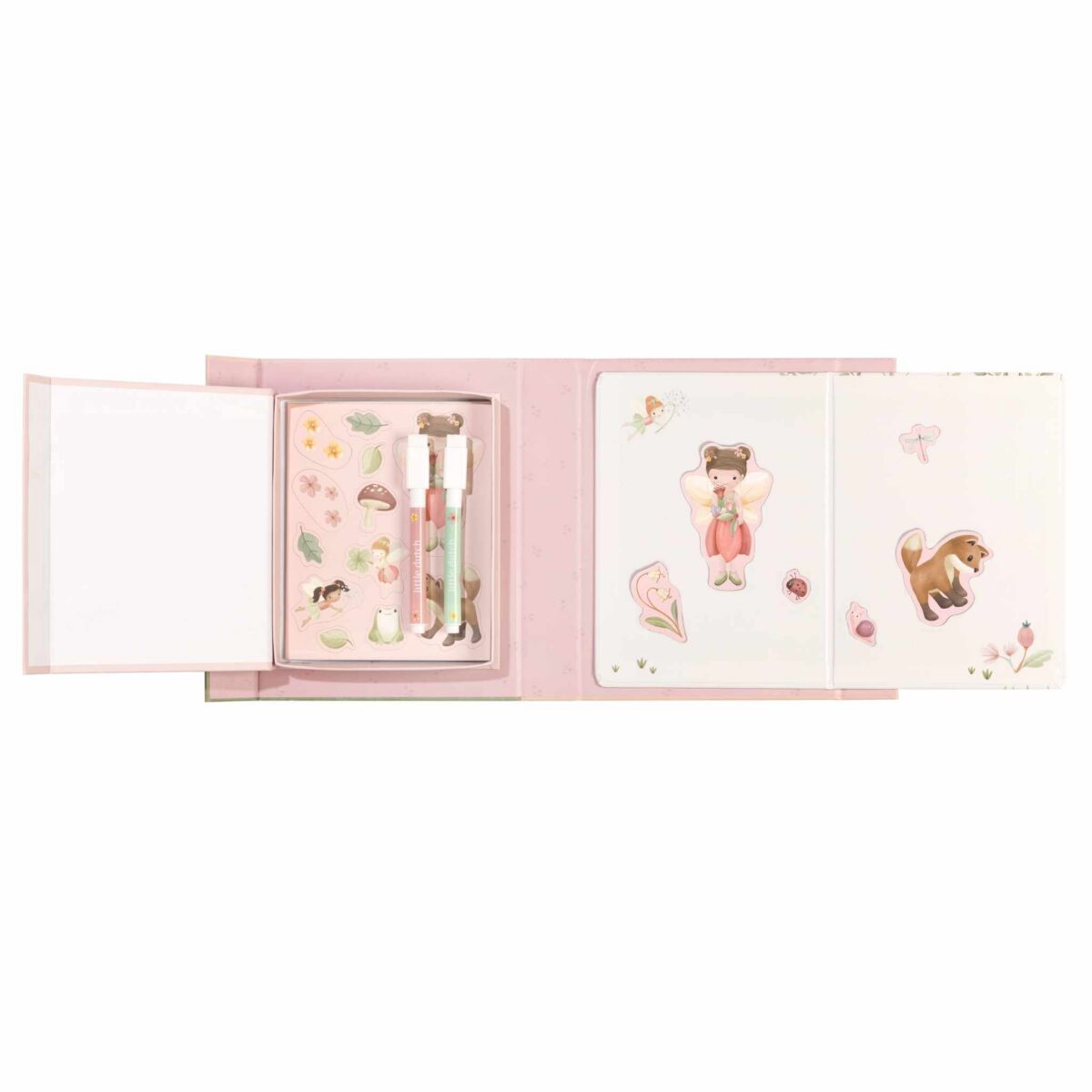 Little Dutch Magnetitega värvimisraamat ´Rosa & Fairy Garden´ - Pilt 2