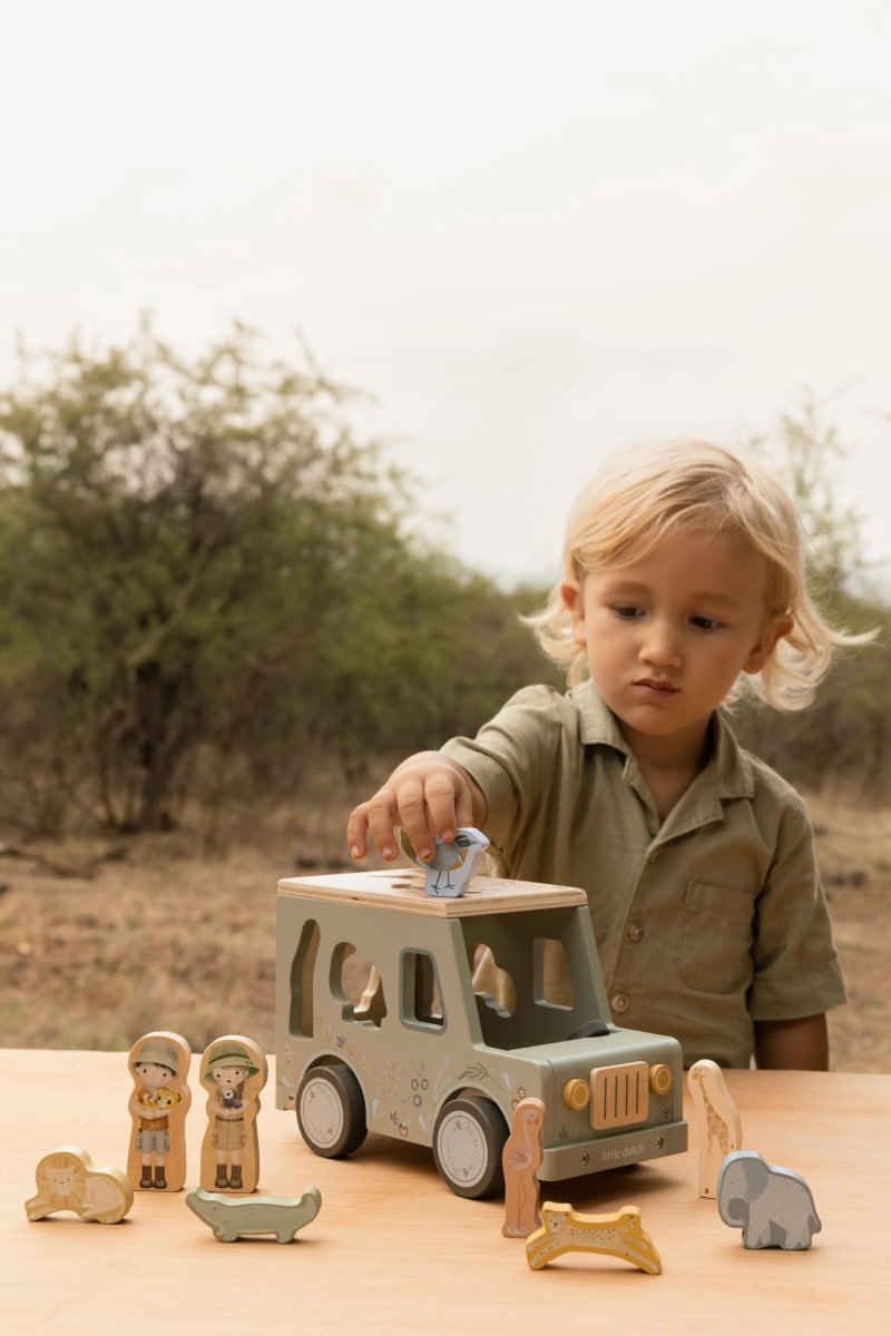 Little Dutch Kujundite sorteerija ´Safari Friends´ FSC - Pilt 12