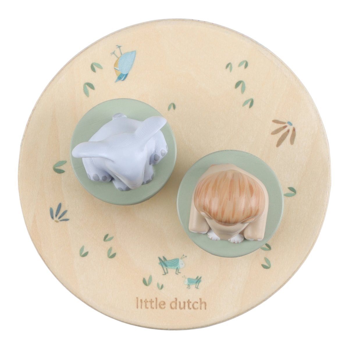 Little Dutch Muusikatoos keerlevate loomadega ´Safari Friends´ FSC - Pilt 3