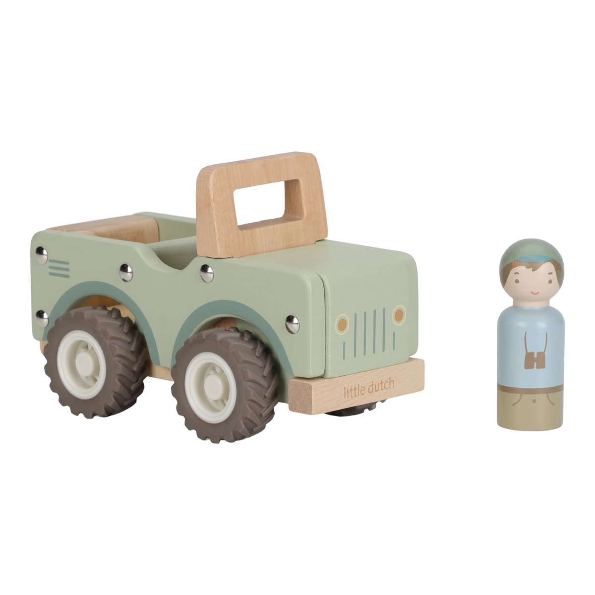 Little Dutch Safariauto FSC puidust