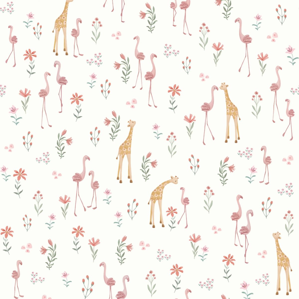 Little Dutch Tapeet ´Blooming Safari´