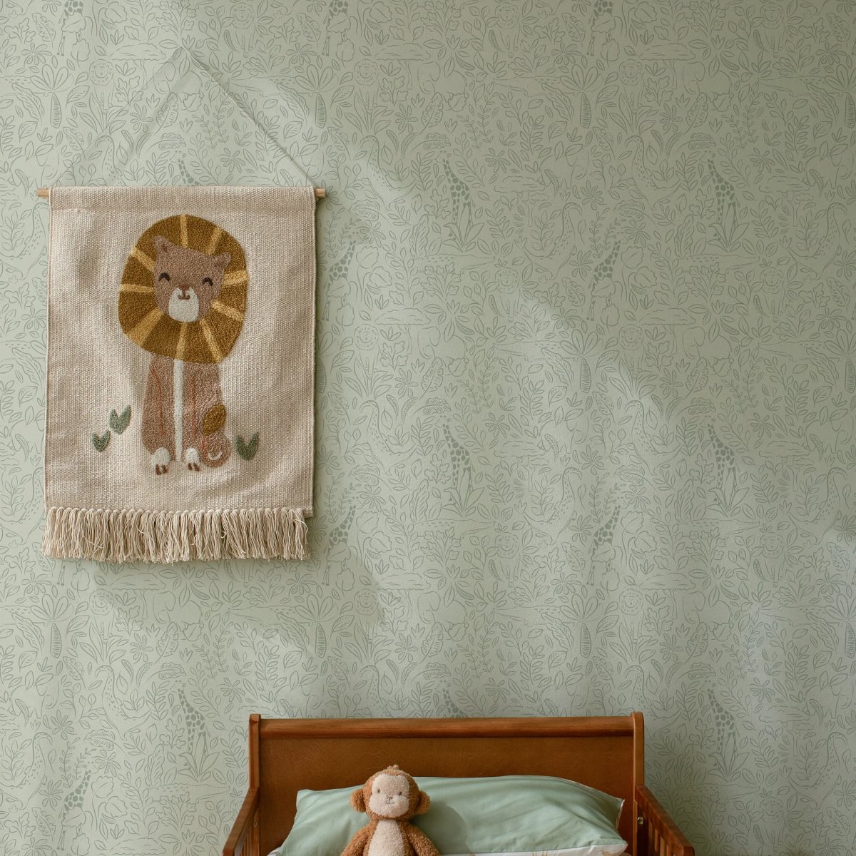 Little Dutch Tapeet ´Safari Dreams Sage´ - Pilt 2
