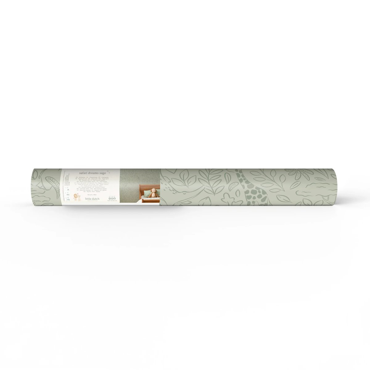 Little Dutch Tapeet ´Safari Dreams Sage´ - Pilt 6